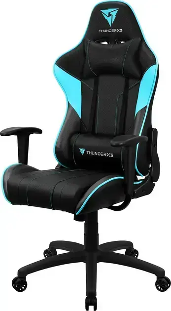 Melhor Cadeira Gamer Custo Benefício: as 7 melhores em 2026 4. Cadeira Gamer EC3 Cyan - ThunderX3
