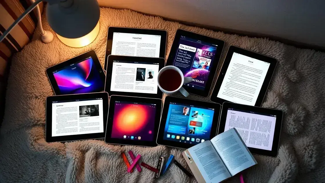 Melhor Tablet para Leitura: os 6 melhores em 2026
