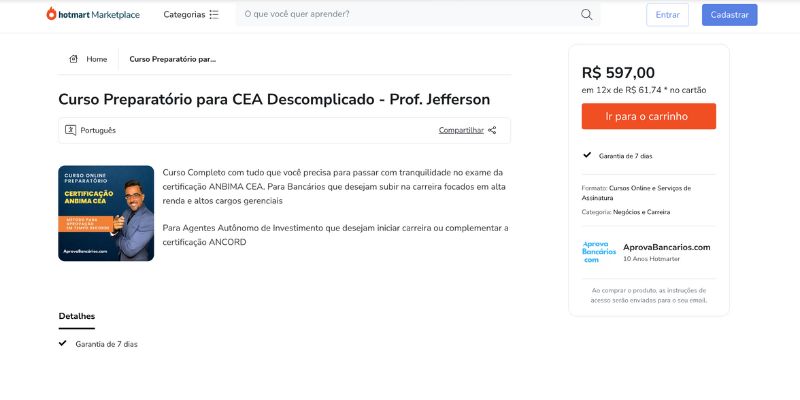 Os 4 Melhores Cursos para CEA Anbima em 2026 Curso para CEA Anbima Descomplicado