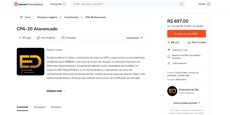 Curso para CPA-20 Alavancado - Economia do Dia