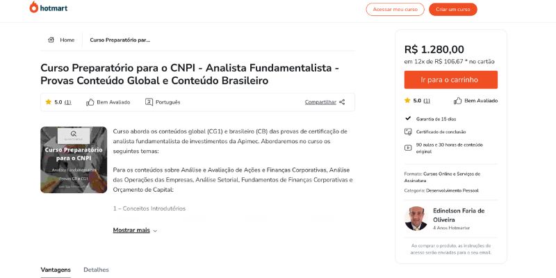 Curso preparatório para CNPI - Quanti Inova 